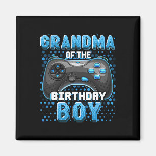 Imán Del Jugador De Videojuegos De Cumpleaños Cumpleaño