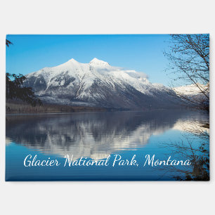 Imán del lago MacDonald del Parque Nacional Glacia