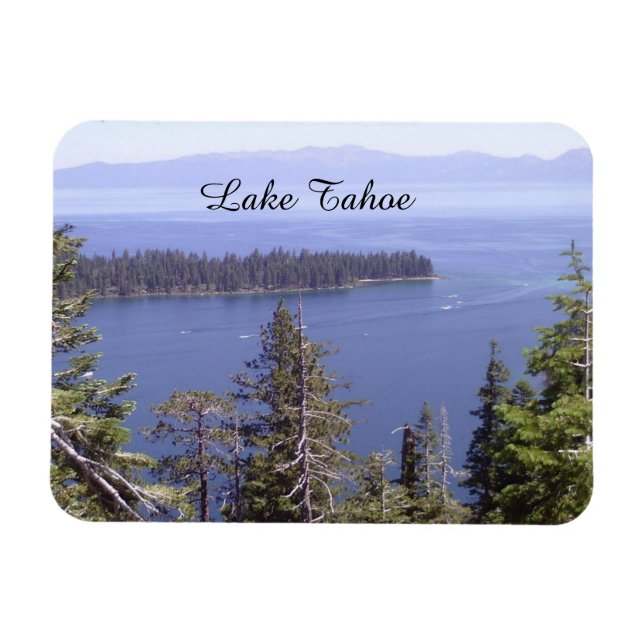 Imán del lago Tahoe (Horizontal)