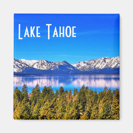 Imán del lago Tahoe encantador