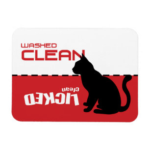 Imán del lavaplatos del gato del gatito - limpio