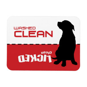 Imán del lavaplatos del perrito del perro - limpi