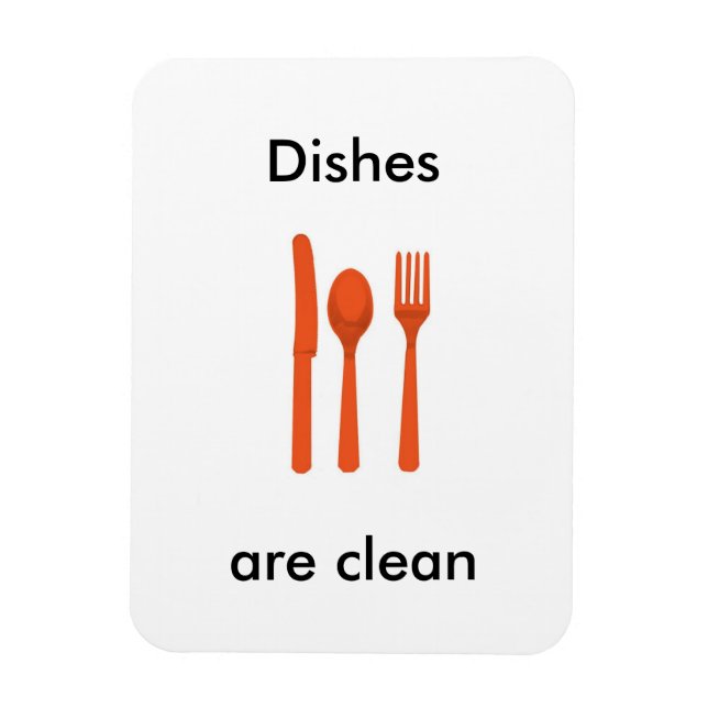 Imán del lavavajillas (Vertical)