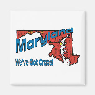 Imán ~ del lema del MD LOS E.E.U.U. de Maryland tenemos