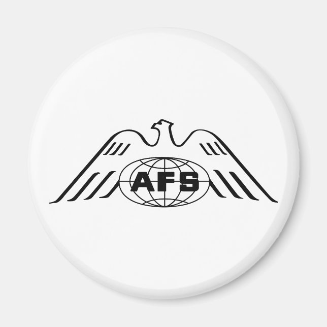 Imán del logotipo de AFS de 1969 (Frente)