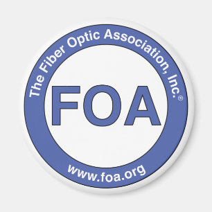 Imán del logotipo de la FOA