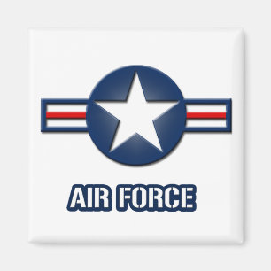 Imán del logotipo de la fuerza aérea