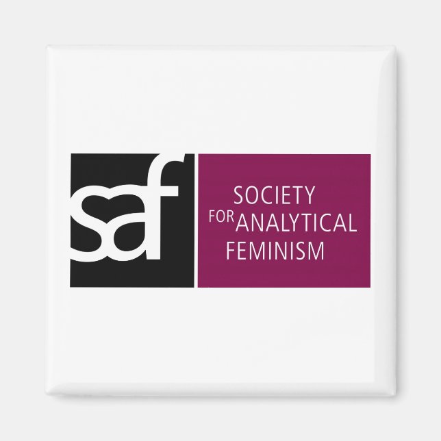 imán del logotipo de SAF (Frente)