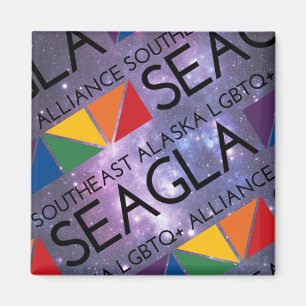 Imán del logotipo del espacio de SEAGLA