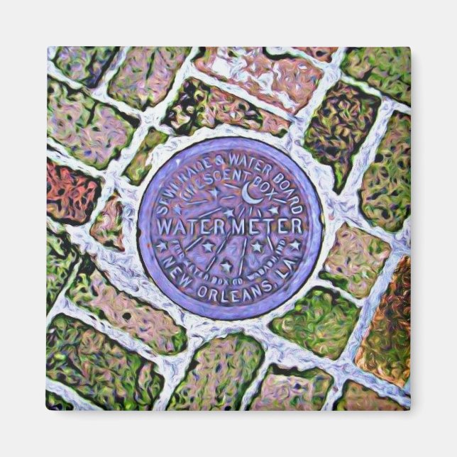 imán del medidor de agua (Frente)