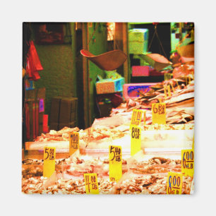 Imán del mercado de pescados de Chinatown 1