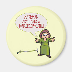 Imán del Merman/del micrófono