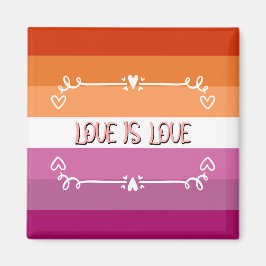 Imán del Mes del Orgullo Amor es Amor