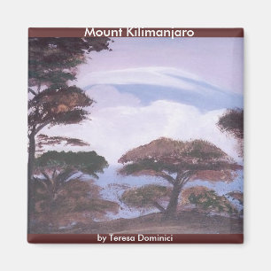 Imán del monte Kilimanjaro