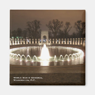 Imán del monumento de la Segunda Guerra Mundial