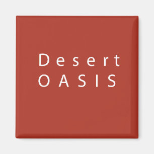 Imán del OASIS del desierto