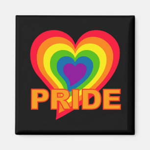 Imán del orgullo arcoiris