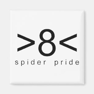 Imán del orgullo de la araña