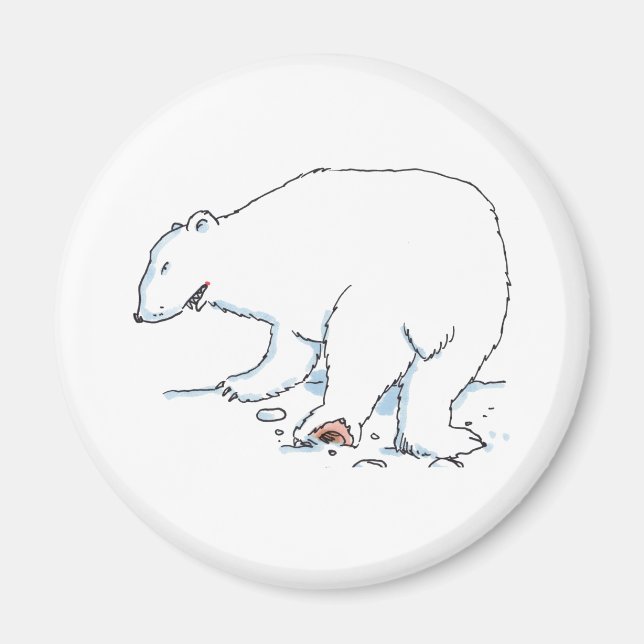 Imán del oso polar (Frente)