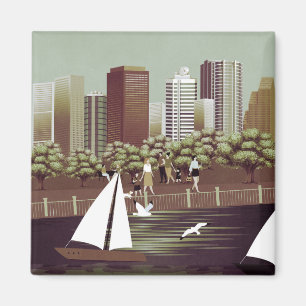 Imán del paisaje urbano