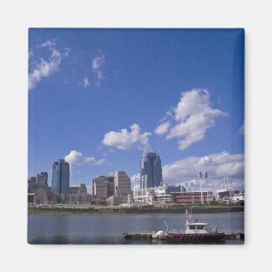 Imán del paisaje urbano de Cincinnati