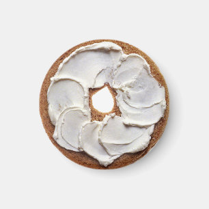 Imán del panecillo del queso cremoso