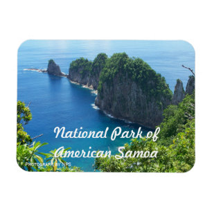 Imán del parque nacional de American Samoa