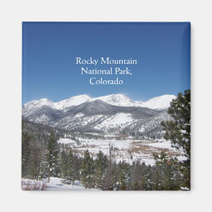 Imán del Parque Nacional de las Montañas Rocosas