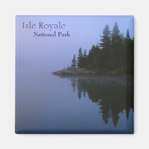 Imán del parque nacional de Royale de la isla