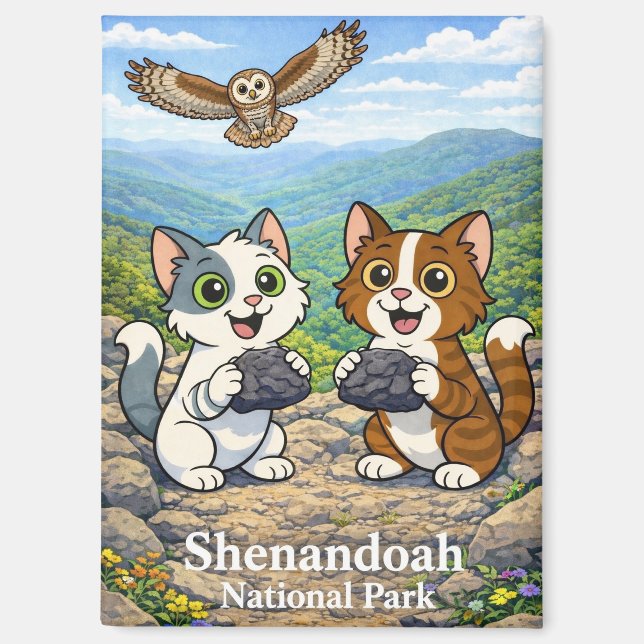 Imán del Parque Nacional Shenandoah   (Anverso)