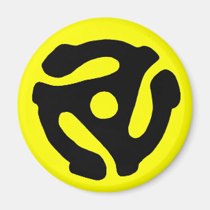 Imán del parte movible del expediente de 45 RPM