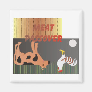 Imán del Passover de la carne