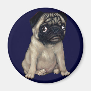 Imán del perro del barro amasado