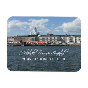 Imán del personalizado de HELSINKI Finlandia