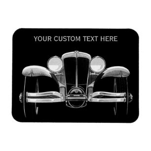 Imán del personalizado del coche del vintage