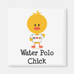 Imán del polluelo del water polo