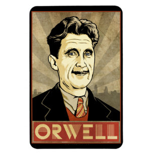 Imán del premio de George Orwell