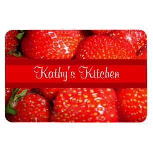 Imán del premio de las fresas