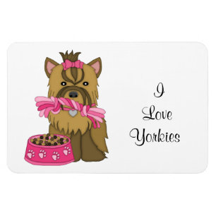 Imán del premio de Yorkie
