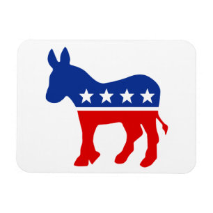 Imán del premio del burro de Demócrata