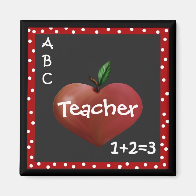 Imán del profesor de diversión (Frente)