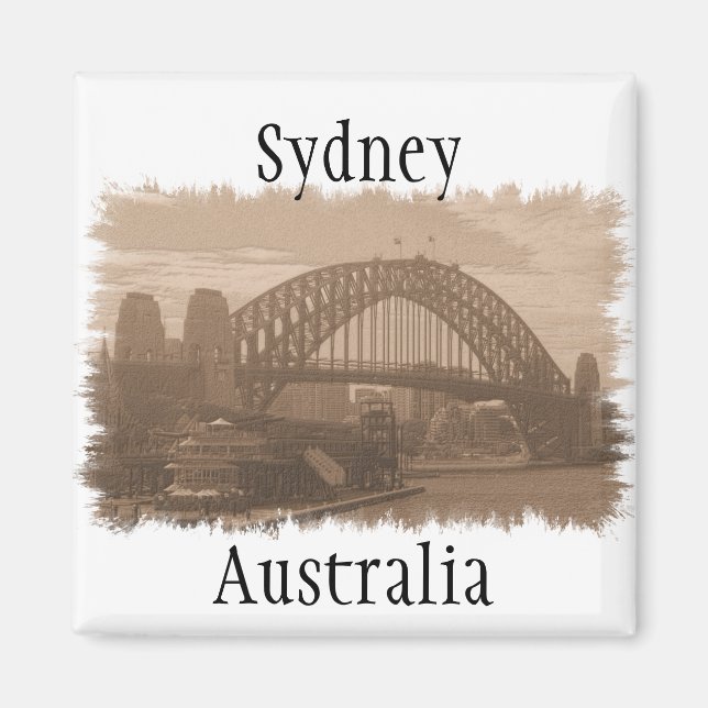 imán del puente sobre el puerto de Sydney (Frente)