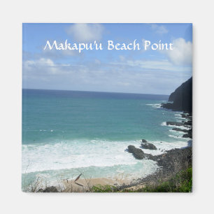 Imán del punto de la playa de Makapu'u