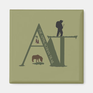 Imán del rastro de Applalachian