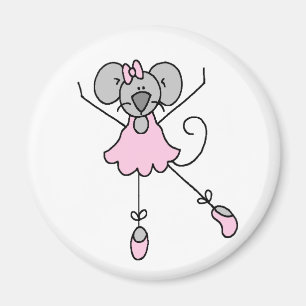 Imán del ratón de la bailarina del baile