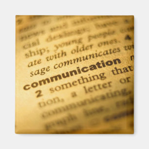 Imán del recordatorio - comunicación