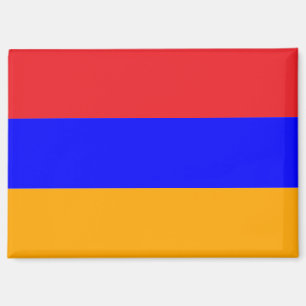 Imán del Rectángulo de la Bandera Nacional de Arme