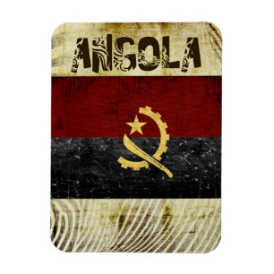 Imán del recuerdo de Angola