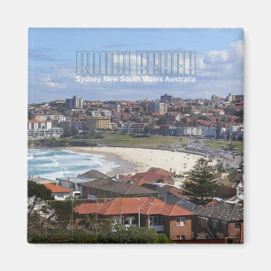 Imán del recuerdo de Sydney Australia de la playa