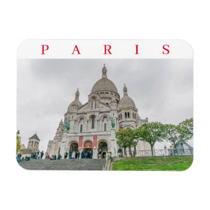 Imán del refrigerador de la basílica de París